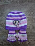 Muts en handschoenen Violeta, Ophalen of Verzenden, Zo goed als nieuw, Handschoenen