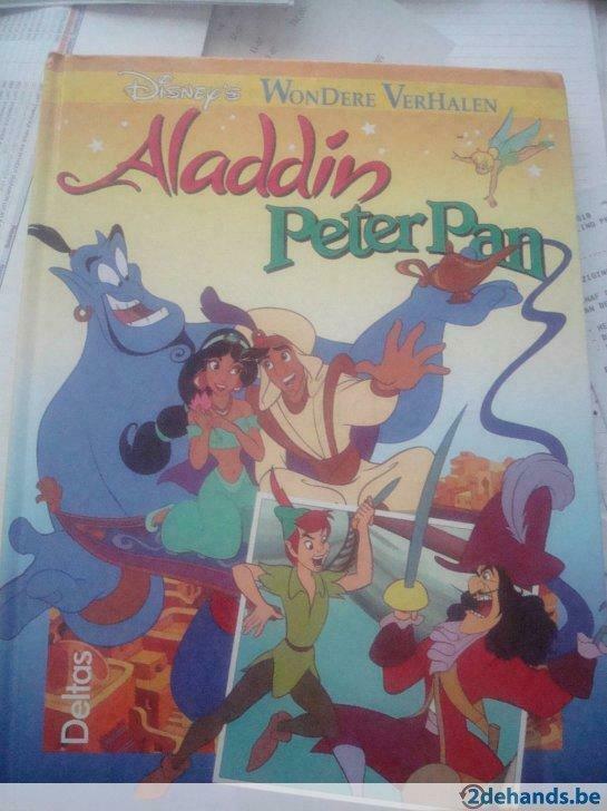 Alladin - Peter Pan  - Disney's Wondere verhalen, Boeken, Kinderboeken | Jeugd | onder 10 jaar, Gelezen, Ophalen of Verzenden
