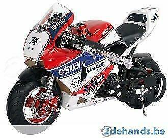pocketbike 65cc nieuw in verpakking beschikbaar voor biedingen