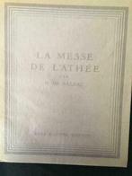 La Messe de l'Athée - H. De Balzac, Antiek en Kunst, Antiek | Boeken en Manuscripten, Verzenden