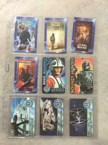 Star wars 4 phone cards and 5 miscellaneous cards, Enlèvement ou Envoi, Neuf, Autres types