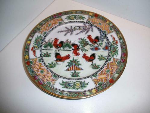 Assiette en porcelaine chinoise antique/vintage (DS132-r), Antiquités & Art, Curiosités & Brocante, Enlèvement ou Envoi