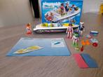 Playmobil Zwarte Speedboot 4862, Kinderen en Baby's, Complete set, Ophalen of Verzenden, Zo goed als nieuw