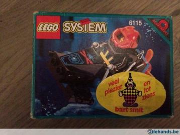 Lego 6115 - Shark Scout - Aquashark Dart - Retro - 1995