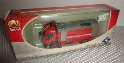 1:50 Solido 3152 Renault Premium Brandweer Pompiers, Hobby en Vrije tijd, Modelbouw | Auto's en Voertuigen, Zo goed als nieuw
