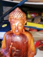bouddha en bois de suar 50 cm, Maison & Meubles, Enlèvement ou Envoi