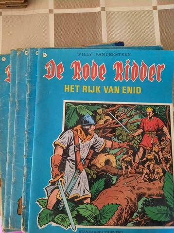 Stripboeken de rode ridder