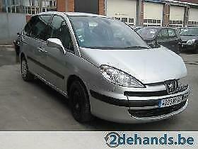 peugeot 807 schadewagen !!!!!!!   ref 87018, Auto's, Peugeot, Bedrijf, ABS, Boordcomputer, Centrale vergrendeling, Elektrische buitenspiegels