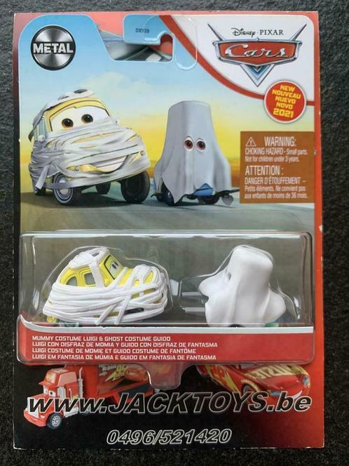Cars Disney Pixar mummy costume Luigi & ghost costume Guido, Enfants & Bébés, Jouets | Véhicules en jouets, Neuf, Enlèvement ou Envoi