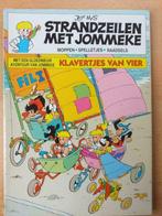 Strandzeilen met Jommeke Druk 1995 Zeldzaam !, Gelezen, Ophalen of Verzenden, Eén stripboek