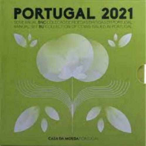 Portugal BU-jaarset 2021, Postzegels en Munten, Munten | Europa | Euromunten, Setje, Overige waardes, Portugal, Ophalen of Verzenden