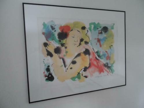 ROODKAPJE. Zeefdruk van Nic Jonk E.A.(eigen afname) 1994, Antiek en Kunst, Kunst | Litho's en Zeefdrukken, Ophalen