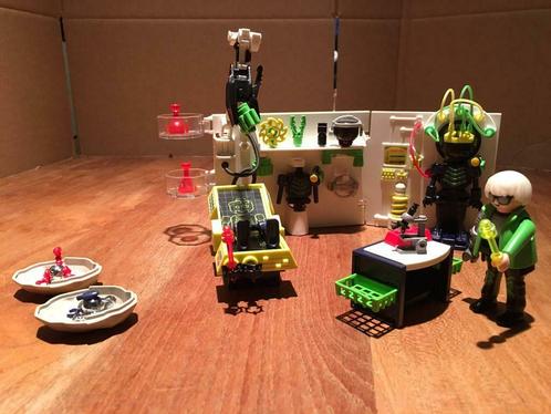 Playmobil 4880, Top Agents Robogangster lab, Kinderen en Baby's, Speelgoed | Playmobil, Gebruikt, Complete set, Ophalen of Verzenden