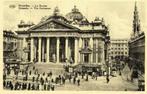 carte postale - La Bourse - Bruxelles, Collections, Cartes postales | Belgique, 1920 à 1940, Non affranchie, Bruxelles (Capitale)