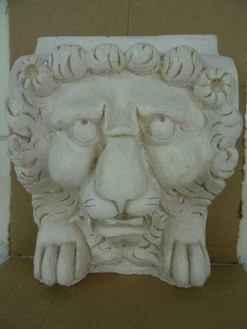 Ornement Tête De Lion Statue Lion Stan Grooten Curiosités Ar, Antiquités & Art, Art | Autres Art, Enlèvement ou Envoi