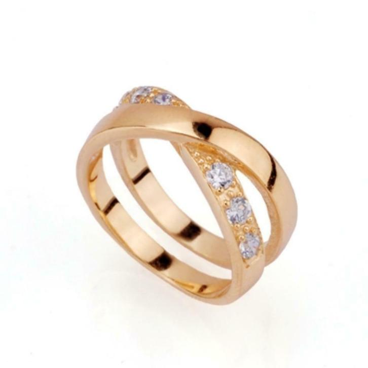 Bague neuf n 12461 taille 49, Handtassen en Accessoires, Ringen, Nieuw, Dame, Goud, Overige materialen, Verzenden