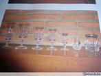 Glasservies Cristal d'Arque 72 st., Huis en Inrichting, Keuken | Servies, Glas of Glazen, Gebruikt, Ophalen