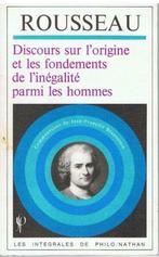 Discours sur l'origine et les fondements de l'inégalité parm, Boeken, Ophalen of Verzenden, Zo goed als nieuw, Rousseau