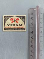 Vidam Antwerpen tabak likeuren, Verzamelen, Merken en Reclamevoorwerpen, Ophalen of Verzenden, Gebruikt