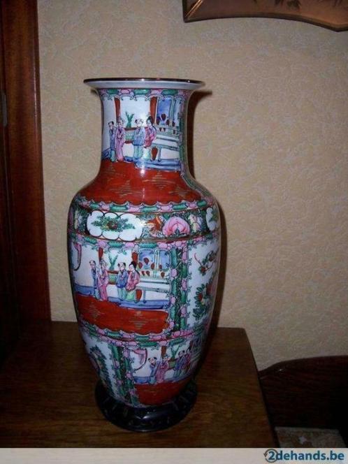 Chinese vaas met stempel, Antiquités & Art, Antiquités | Vases, Enlèvement ou Envoi