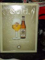Beersign.Blikken Reclame.Lefort.Belgian Ale Gold, Verzamelen, Merken en Reclamevoorwerpen, Ophalen of Verzenden, Zo goed als nieuw