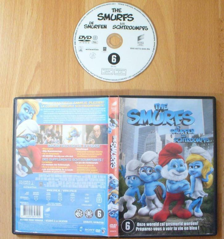DVD LES SCHTROUMPFS THE SMURFS, CD & DVD, DVD | Enfants & Jeunesse, Comme neuf, Film, Tous les âges, Enlèvement ou Envoi