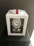 Ice Watch blanc avec bord rouge NOUVELLE, Bijoux, Sacs & Beauté, Montre-bracelet, Enlèvement ou Envoi, Neuf