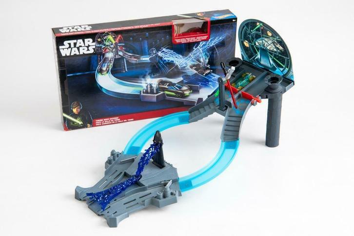 Hot Wheels Star Wars throne room raceway, Mattel, Kinderen en Baby's, Speelgoed |Speelgoedvoertuigen, Zo goed als nieuw, Ophalen