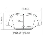 Plaquettes de freins Brembo HP2000  07.B315.30  Abarth 500, Ophalen of Verzenden, Nieuw