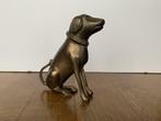 chien en laiton chien en métal statue de chien, Antiquités & Art, Art | Sculptures & Bois, Enlèvement ou Envoi