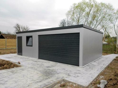 Luxe prefab garage boxen, Jardin & Terrasse, Abris de jardin, Neuf, Autres types, 500 cm ou plus, 400 cm ou plus, 3 fenêtres ou plus