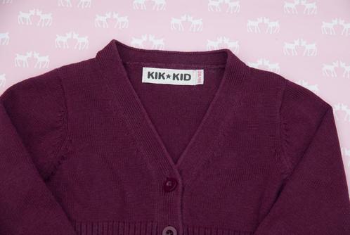 Cardigan Kik Kid – paars - Maat 92, Enfants & Bébés, Vêtements enfant | Taille 92, Utilisé, Fille, Pull ou Veste, Enlèvement ou Envoi