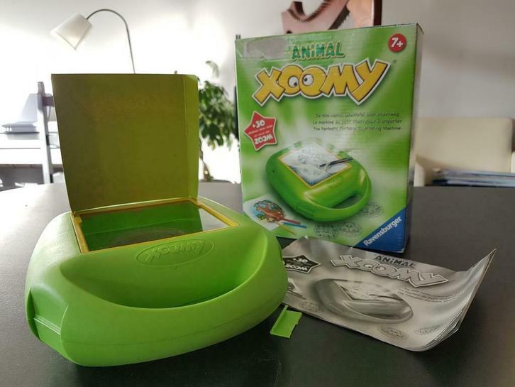 Ravensburger - Xoomy Animal tekenmachine groen, Kinderen en Baby's, Speelgoed | Educatief en Creatief, Gebruikt, Knutselen, Met licht
