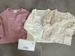 Zara - Set 3 longsleeves meisje. Maat 92. Nieuw, Zara Kids, Meisje, Nieuw, Ophalen of Verzenden
