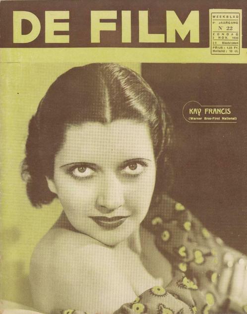 De Film (weekblad, jaargang 9, n° 22, 1935, Patria), Boeken, Tijdschriften en Kranten, Ophalen of Verzenden