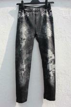 Legging original avec motifs imitation jeans noir (TU), Enlèvement ou Envoi, Neuf, Noir, Legging