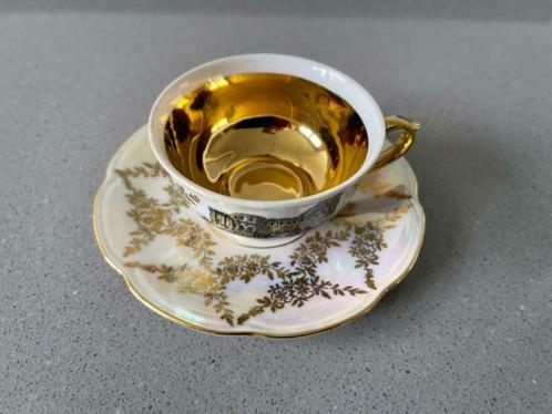 Tasse à moka en porcelaine dorée Porta Nigra de Trier, Antiquités & Art, Antiquités | Porcelaine, Enlèvement ou Envoi