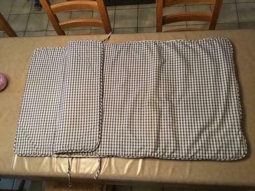 Blauw-wit geruite slaapzak voor babybed 65cm x 120cm, Kinderen en Baby's, Dekens, Slaapzakjes en Inbakerproducten, Slaapzak, Ophalen