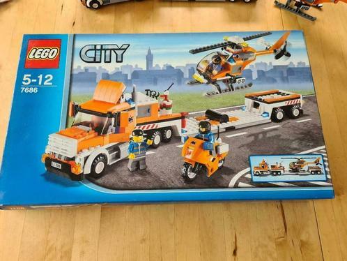 Lego City : Le transport de l'hélicoptère : 7686, Enfants & Bébés, Jouets | Duplo & Lego, Comme neuf, Lego, Ensemble complet, Enlèvement ou Envoi