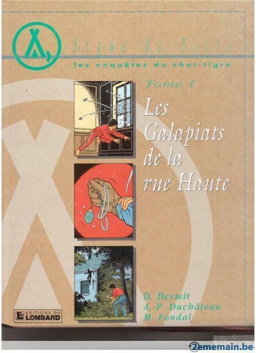 Signe de Piste - les enquêtes du chat-tigre - les galapiats, Livres, BD, Utilisé, Enlèvement ou Envoi