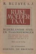R. Butaye, Rijke Moedertaal., Boeken, ASO, Gelezen, Nederlands, Ophalen of Verzenden