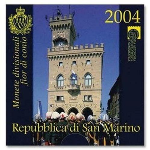 Coffret BU Saint-Marin 2004 Blister - 1 cent à 2 euros + 5 e, Timbres & Monnaies, Monnaies | Europe | Monnaies euro, Série, Autres valeurs