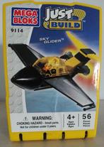 Vliegtuig Mega Bloks Just Build 9114 Sky Glider, Kinderen en Baby's, Speelgoed | Duplo en Lego, Ophalen of Verzenden, Nieuw, Complete set