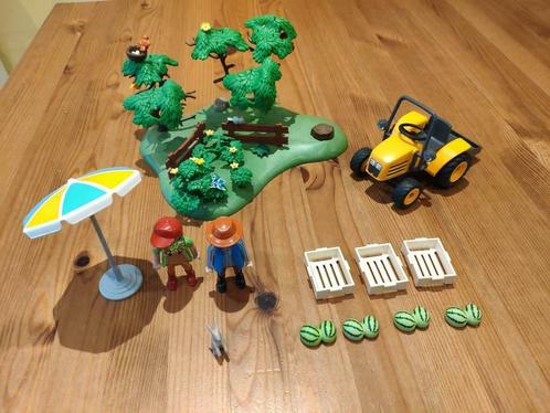 Playmobil 6870 Couple de fermiers avec véhicule, Kinderen en Baby's, Speelgoed | Playmobil, Gebruikt, Ophalen