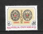 Oostenrijk 1980 Eeuwfeest Oostenrijks Rode Kruis **, Ophalen of Verzenden, Postfris
