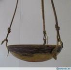 super luster hanglamp Daum Nancy bronzen zwanen fixture, Antiek en Kunst