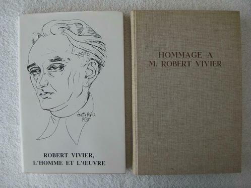 Liège ULG – Robert Vivier - EO 1965 et 1995 – peu courant, Livres, Biographies, Utilisé, Autre, Enlèvement ou Envoi