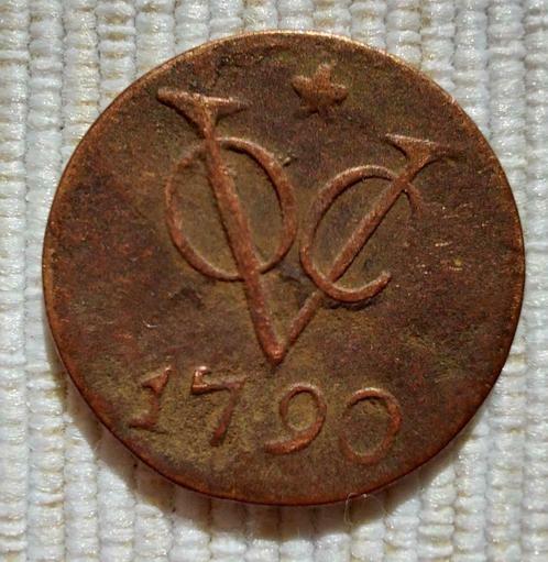 Netherlands East Indies 1790 - VOC - New York Penny/1 Duit, Timbres & Monnaies, Monnaies | Pays-Bas, Monnaie en vrac, Envoi
