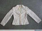 dames blazer 36/S H&M, Kleding | Dames, Jasjes, Kostuums en Pakken, Ophalen of Verzenden, Gedragen, Maat 36 (S), Wit
