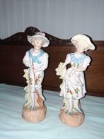 Duo de figurines en porcelaine, Antiquités & Art, Enlèvement